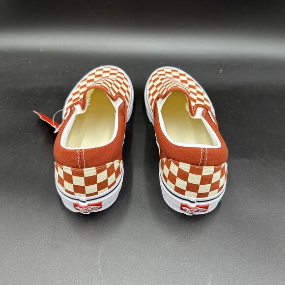 VANS Classic Slip-On Ceris Red Canvas Sneakers VN0A4U38WS2 Men’s Size 9 - Picture 4 of 6